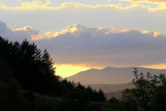 Sunset from the Patio